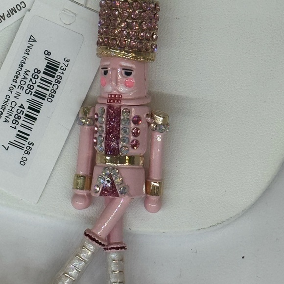 Betsey Johnson, Gold Nutcracker Pendant Necklace - Picture 8 of 8